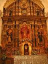 Inside the chapel.